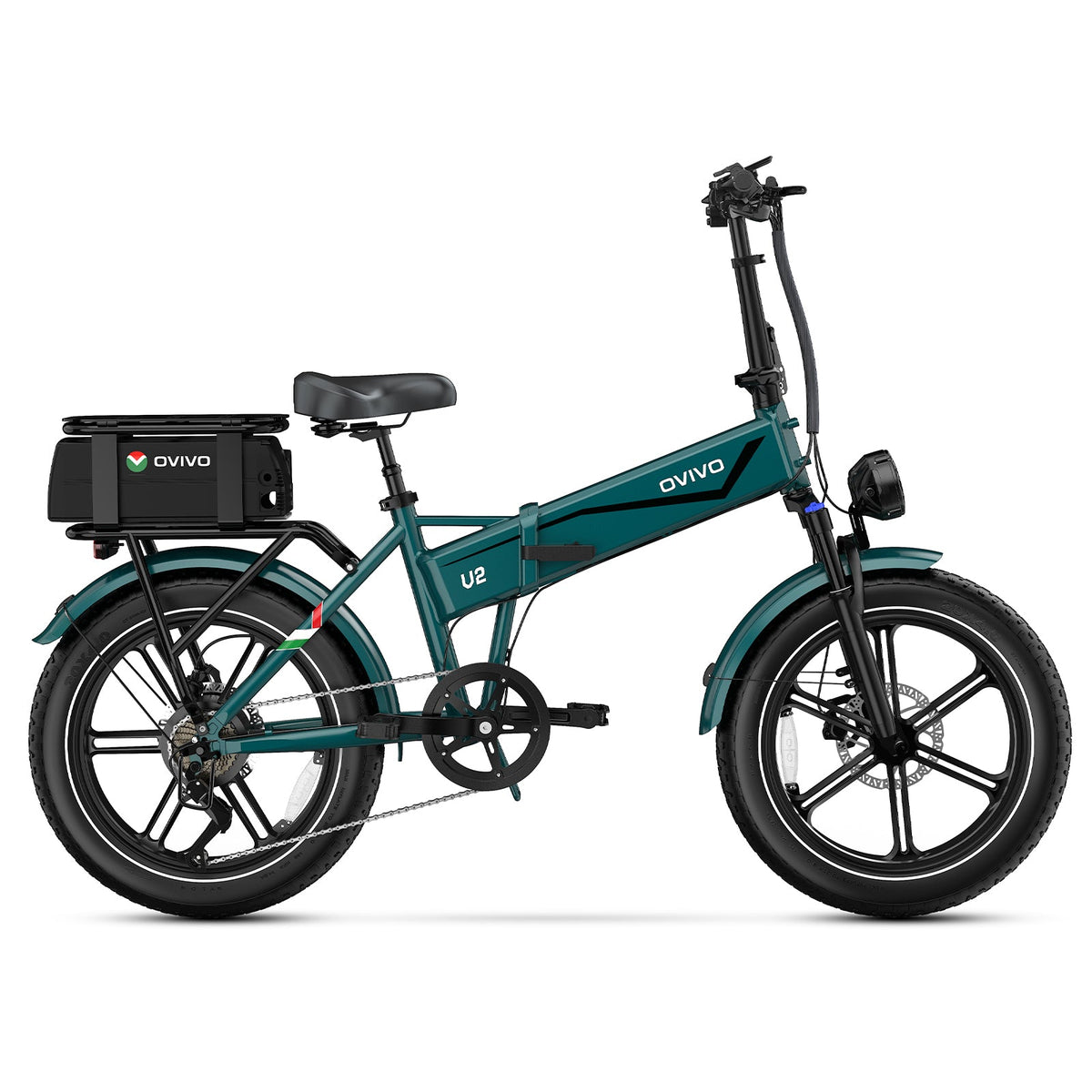 OVIVO V2 à double batterie Vélo électrique