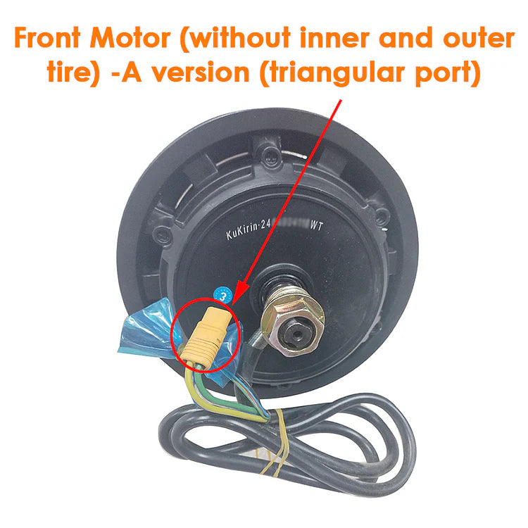 Moteur avant (sans pneu intérieur ni extérieur) - Version pour KuKirin G2 Master