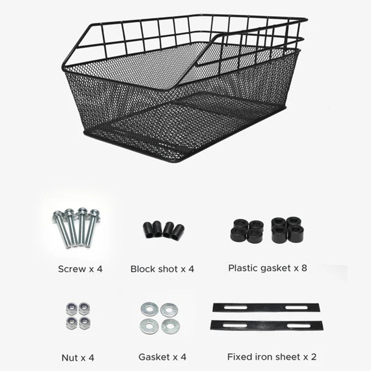 Panier arrière pour vélo