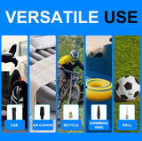 Mini pompe à air électrique portable S62, gonflage rapide, arrêt automatique