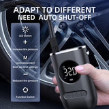 Mini pompe à air électrique portable S62, gonflage rapide, arrêt automatique