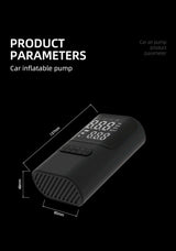 Mini pompe à air électrique portable S72, gonflage rapide, arrêt automatique
