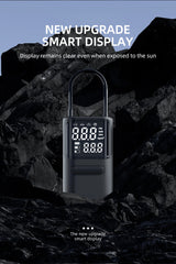 Mini pompe à air électrique portable S72, gonflage rapide, arrêt automatique