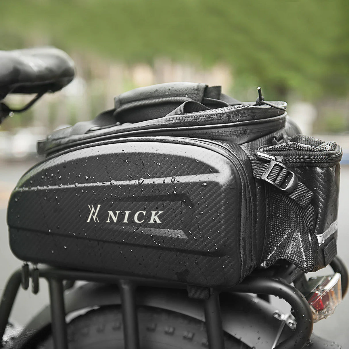 Sacoche de porte-bagages pour vélo NICK 17-35 litres